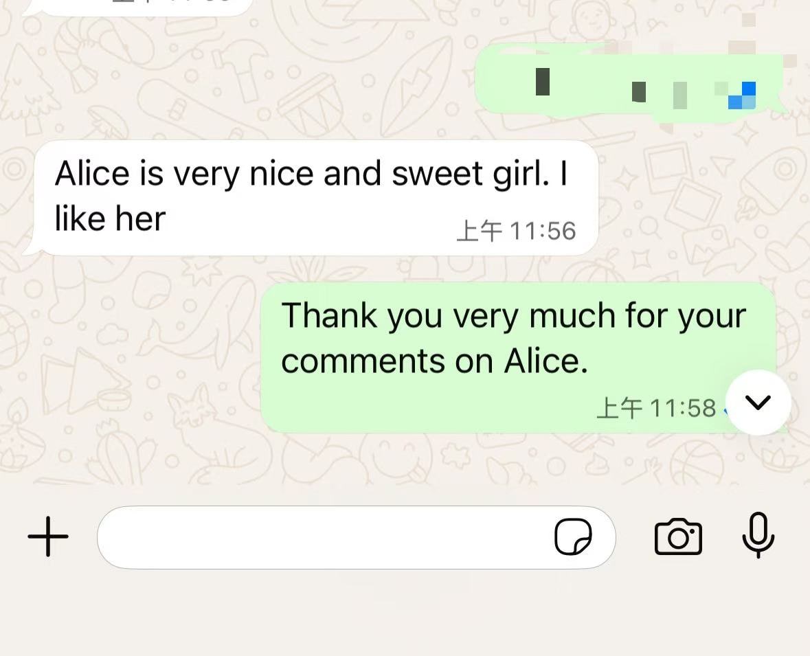 Alice profile photo
